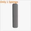 Squeezeable sponge mop for home, car, glass, screen