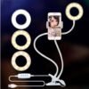Adjustable LED Ring Light for Live Makeup