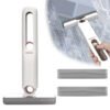 Squeezeable sponge mop for home, car, glass, screen