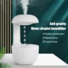 Anti-gravity silent humidifier for fatigue relief
