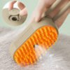 Electric Cat Hair Brush and Pet Grooming Comb