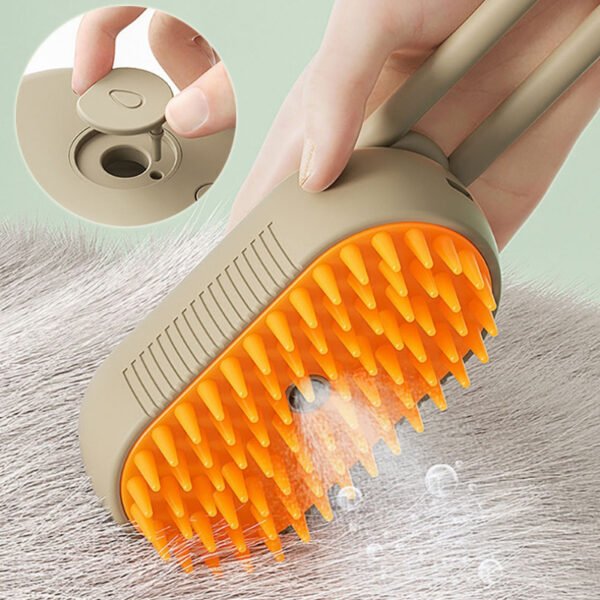 Electric Cat Hair Brush and Pet Grooming Comb