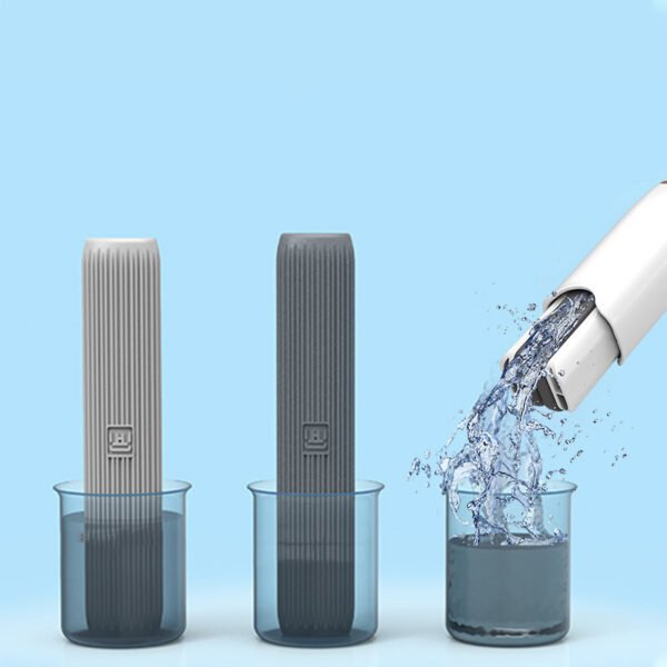 Squeezeable sponge mop for home, car, glass, screen