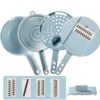 Vegetable Slicer and Onion Grater with Strainer