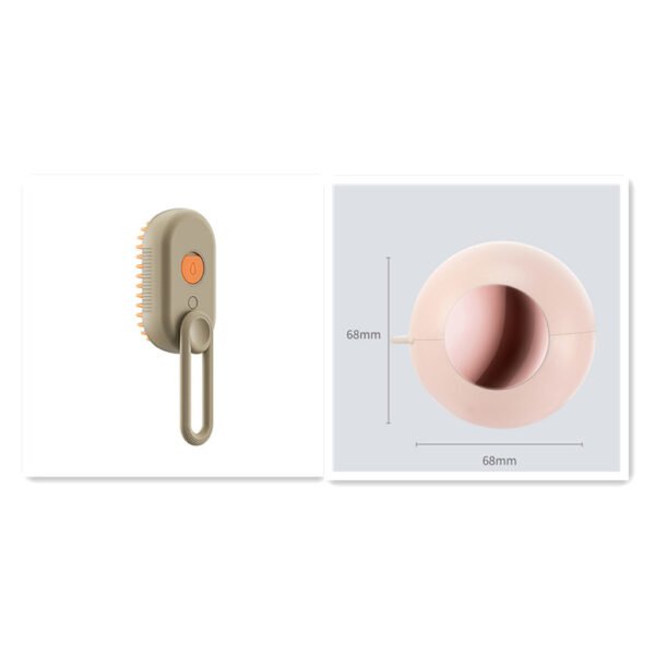 Electric Cat Hair Brush and Pet Grooming Comb
