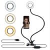 Adjustable LED Ring Light for Live Makeup