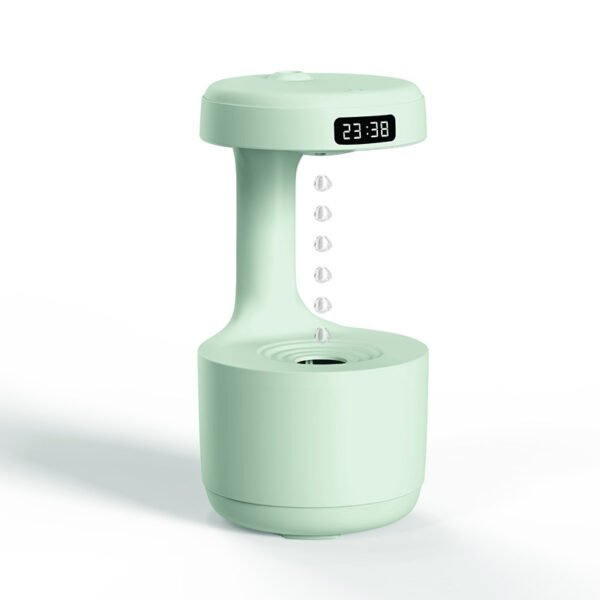 Anti-gravity silent humidifier for fatigue relief