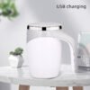 Rechargeable Coffee Mug with Automatic Stirring