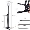 Adjustable LED Ring Light for Live Makeup