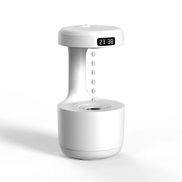 Anti-gravity silent humidifier for fatigue relief