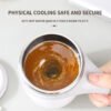 Rechargeable Coffee Mug with Automatic Stirring