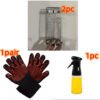 Portable Rotating Metal Mesh Grill Basket for Outdoor Camping