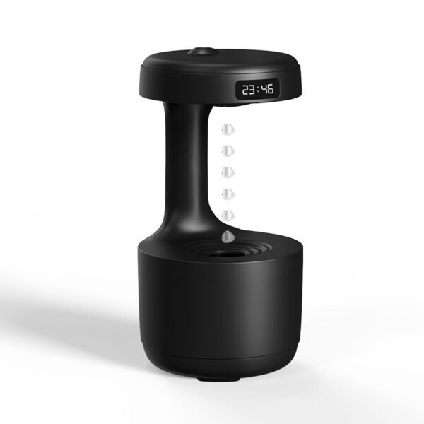 Anti-gravity silent humidifier for fatigue relief