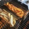 Portable Rotating Metal Mesh Grill Basket for Outdoor Camping