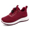 Comfortable and breathable women's walking shoes