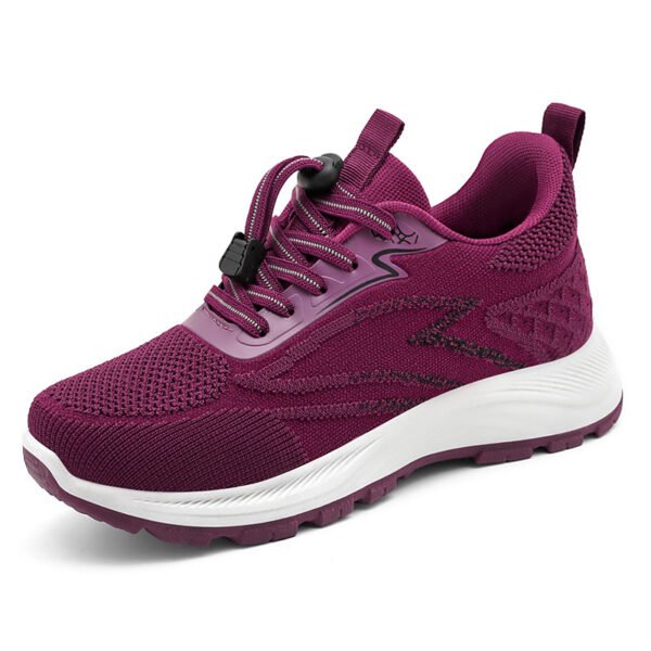 Comfortable and breathable women's walking shoes