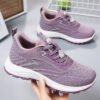 Comfortable and breathable women's walking shoes