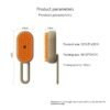 Electric Cat Hair Brush and Pet Grooming Comb