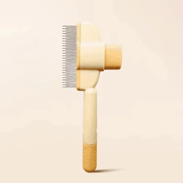 Pet Grooming Brush, One-Click Hair Removal, Gentle on Skin