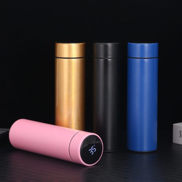 Smart Stainless Steel Water Bottle with Smart Temperature Display