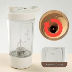 Electric Protein Powder Shaker Cup, Suitable for Gym and Easy to Clean