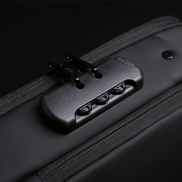Anti-theft chest bag with USB charger